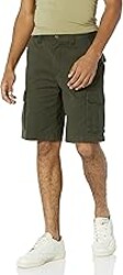 Amazon Essentials Men's 10" Classic-Fit Cargo Shorts, Soft Cotton Twill (Available in Big & Tall)
