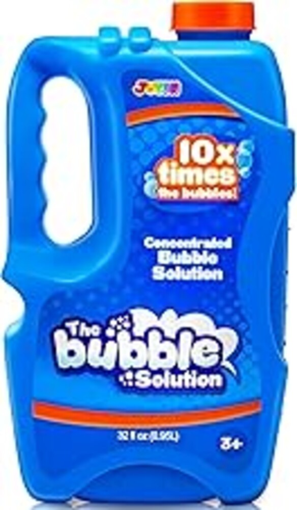 JOYIN 32 OZ Concentrated Bubble Solution for Bubble Machines (Up to 2.5 Gallons), Concentrated Solution Refills for Machine, Wands, Blower, Easter, Kids, Parties