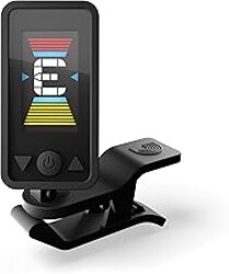 D'Addario Eclipse Guitar Tuner Clip On, PW-CT-17BK, Black