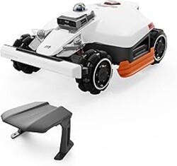 Mammotion LUBA 3 AWD 1500H Robot Lawn Mower with Standard Garage, 0.37 Acre, All-Wheel-Drive for 80% Slopes, 360° LiDAR+Dual-Camera AI Vision, 15 Multi-Zone Management, 2.2"-4.0" Cutting Height