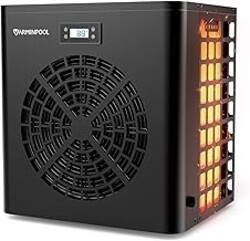 Pool Heat Pump 16000 BTU, Electric Pool Heater for Above Ground Pools up to 5500 Gallons, Energy Efficient Heat Pump Pool Heater with WiFi Control,110V- V5