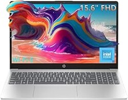 HP Pavilion 15.6 Laptop Computer for Daily Work & Student Home Study, Lifetime Office 365, Intel N100, 16GB RAM, 512GB SSD, Fast Charging, Long Battery Life, Windows 11 Home, Type-C to RJ-45 Cable