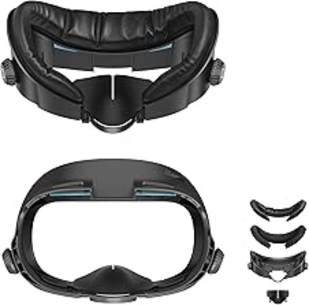 AMVR FC3 Facial Interface Face Pad Compatible with Meta/Oculus Quest 3 Accessories, with Knob Adjustable, NOT Compatible with Meta Quest 3S