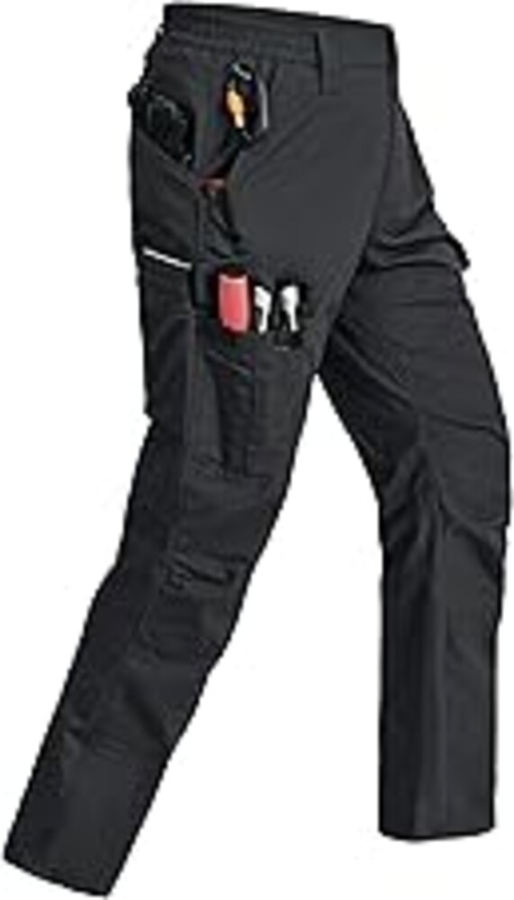 Mens Cargo Pants Ripstop Water Resistant Breathable Tactical Hiking Pants with 7 Pockets