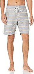 Amazon Essentials Men's 9" Swim Trunks with Mesh Lining, Pockets, Drawstring Closure