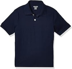 The Children's Place Boys' Multipack Short Sleeve Soft Jersey Knit Polos