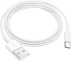 AHDFWI Carplay Cable Cord Compatible with iPhone 16 17 USB A to USB C Cable for 17E 16E 17 Air/17 16 15 Pro Max ，Plus, Pro 12.9/11, 10th Gen, Air 5th/ 4th,Mini 6th Charger Car Charging Cable White