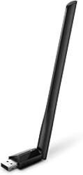 TP-Link AC600 USB WiFi Adapter for Desktop PC (Archer T2U Plus)- Wireless Network Adapter for Desktop with 2.4GHz, 5GHz High Gain Dual Band 5dBi Antenna, Supports Win11/10/8.1/8/7/XP, Black