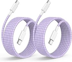 for USB C to C Fast Charger Cable 10ft, Long Type C to USB C Charging Cord Wire for Apple iPhone 17 Pro Max/17 Air/16 Pro/15 Plus,MacBook Pro 2021/2020/2019, iPad 12.9/11 inch/Mini/Air,Samsung Galaxy