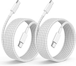 USB C to C Fast Charger Cable 3ft, Type C to USB C Charging Cord Wire for iPhone 17 Pro Max/17 Air/16 Pro/15 Plus,MacBook Pro 2021/2020/2019/2018,iPad 12.9/11 inch/Mini/Air,Samsung Galaxy