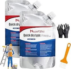 Cement Crack Sealant,Premium Concrete Crack Filler, Waterproof Repair Sealant, Weather-Resistant Caulking Glue, Quick-Drying Sealing Adhesive for Concrete(2 pcs)