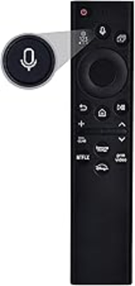 Voice Smart Remote for 2019-2026 Samsung TV,Universal Replacement Control | for All Samsung QLED, Crystal UHD, Frame Series TVs, Universal Remote with NETFLIX and Prime Video Disney+ Buttons