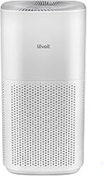 Levoit Air Purifiers for Home Large Room Up to 2933 Ft² With HEPA Sleep Mode, AHAM VERIFIDE, Smart WIFI, PM2.5 Monitor, 3-in-1 Filter For Smoke, Pet Allergies, Dust, Alexa Control, Core 600S-P, White