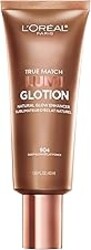 L'Oreal Paris Makeup True Match Lumi Glotion, Natural Glow Enhancer, Illuminator Highlighter, Bronzing Drops For a Sun-Kissed Glow, 904 Deep