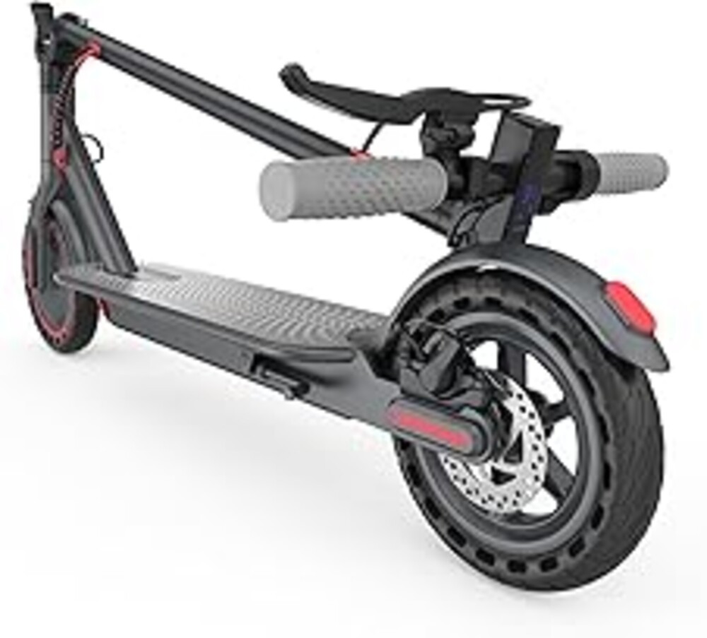 Roinside Electric Scooter - 8.5"/10''/14'' Solid Tires, 350W/500W Motor, Up to 19/22MPH& 16/21/23/24Miles Long-Range Portable Commuting Scooter for Adults with Double Braking System, App