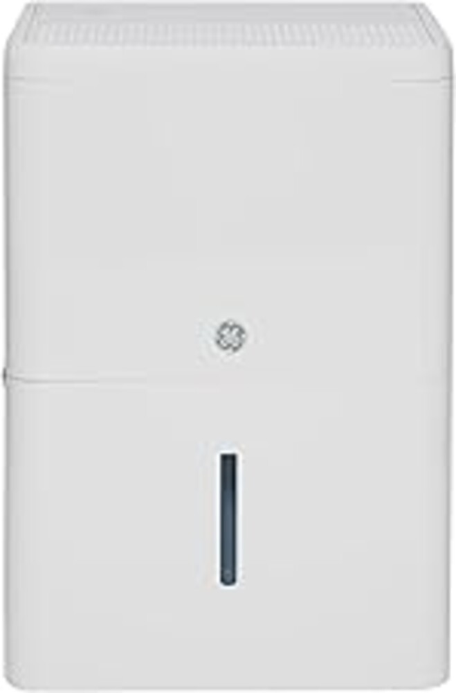 GE Smart Portable Dehumidifier w/WiFi for Basement, Bedroom, Bathroom, Garage, Large Rooms up to 4500 Sq Ft, 50Pint w/Removable Bucket & Continuous Drain Connect for Auto/Manual Drainage