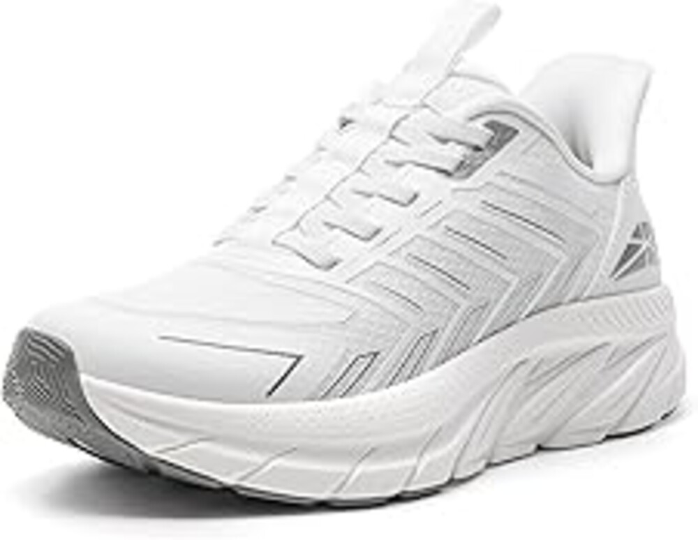 ALLSWIFIT Women's Slip On Walking Shoes Running Comfortable Tennis Breathable Non Slip Athletic Gym Workout Cross Training Fashion Sneakers