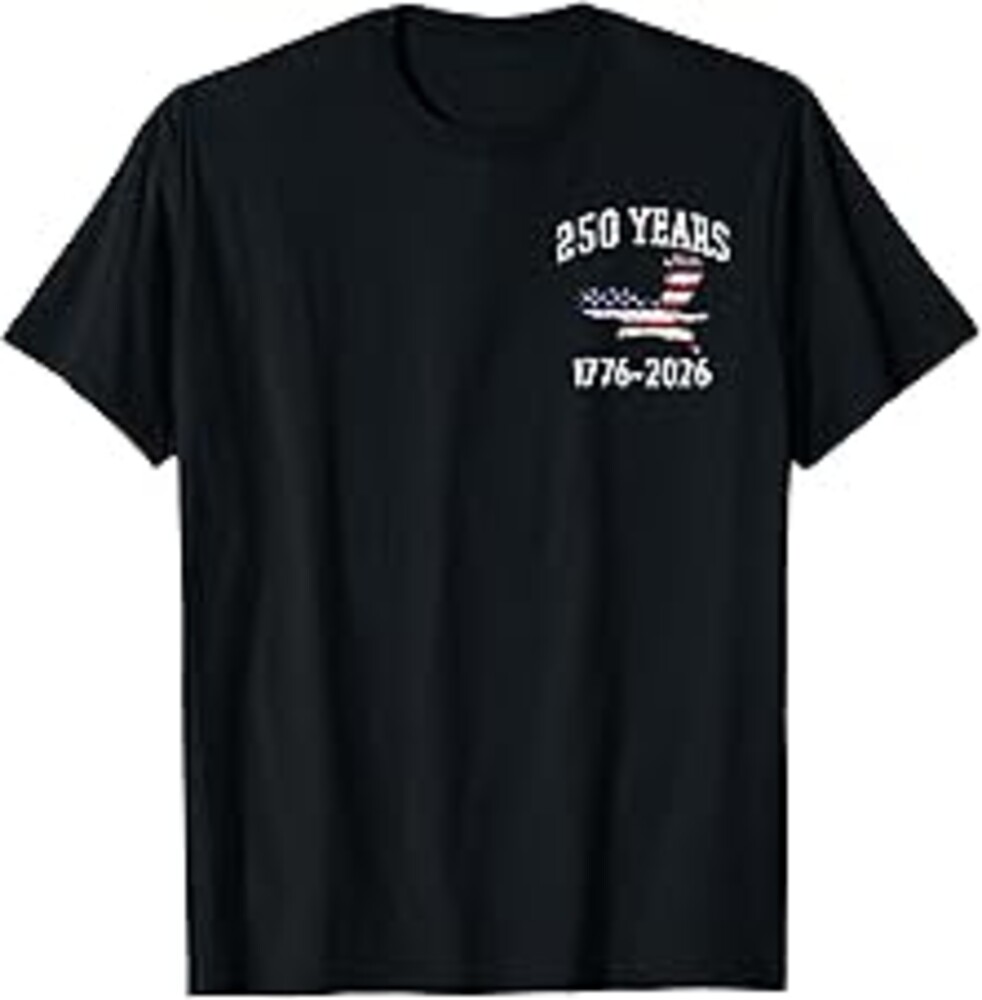 250 Years US Flag American 250th Anniversary Men Women Kids T-Shirt