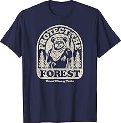 Star Wars - Ewok Protect The Forest T-Shirt