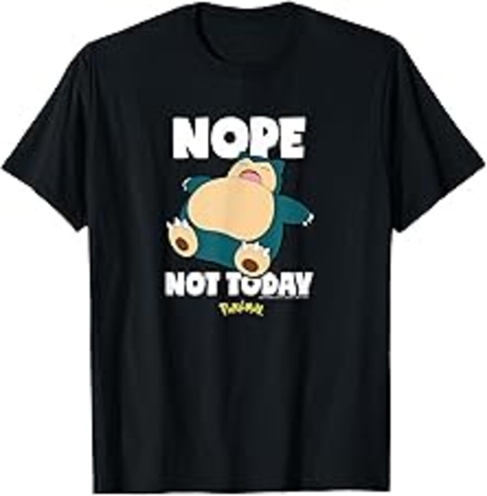 Pokémon - Nope Not Today Snorlax T-Shirt