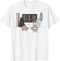 Star Wars Darth Vader Those Were The Droids Classroom Doodle T-Shirt