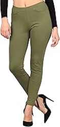 Lildy Women's Denim Jeggings, Stretchable Cotton Blend