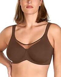 HSIA Minimizer Bras for Women Plus Size, Full Coverage Coolcomfort T Shirt Unlined Bra with Underwire for Heavy Breast