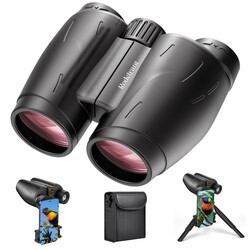 HD Binoculars 25x30 for Adults with Phone Adapter,Tripod and Tripod Adapter,Waterproof Binoculars for Bird Watching,Hiking and Travel