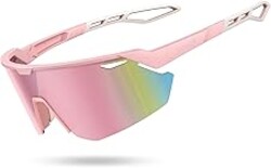 Lamicall 24g Polarized Sports Sunglasses for Men Women - UV400 Protection Sun Glasses for Baseball Running Cycling Fishing