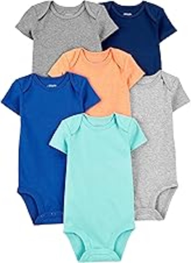 Simple Joys by Carter's Baby-Boys 6-Pack Short-Sleeve Bodysuit
