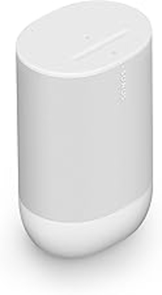 Sonos Move 2 - White - Wireless Portable Bluetooth Speaker | 24-Hr Battery | IP56 Water & Dust Resistant | USB-C Charges Your Phone | WiFi | Trueplay | Deep, Dynamic Bass
