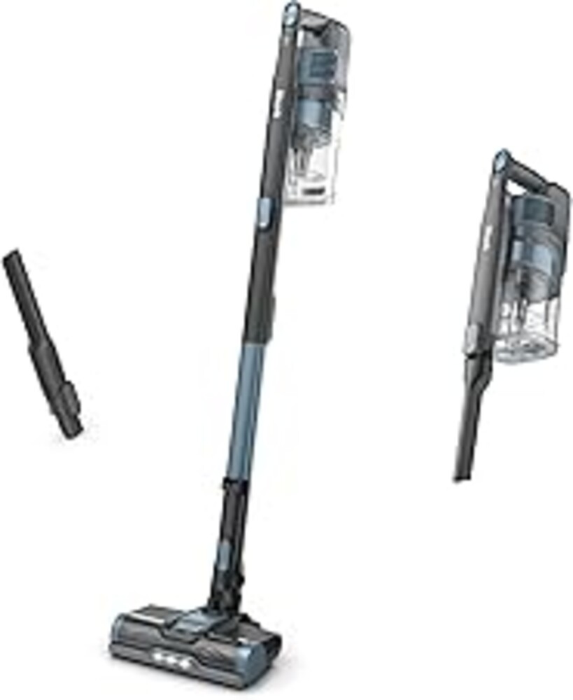Shark Pet Cordless Stick Vacuum with XL Dust Cup, LED Headlights, Removable Handheld Vac, Crevice Tool, Portable Vacuum for Household Pet Hair, Carpet & Hard Floors, 40min Runtime, Ice Blue, IX141AMZ