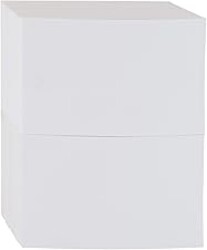Amazon Basics Blank Index Cards for Studying and Note Taking, White, 4" x 6", 1000 Count (Pack of 2)