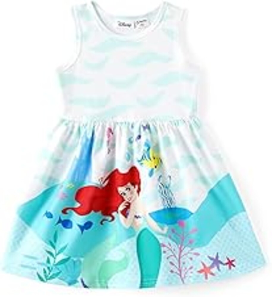 Disney Minnie Mouse Princess Frozen Elsa Stitch Girls Dress Sleeveless & Short Sleeve Casual Summer Clothes Baby to Toddler