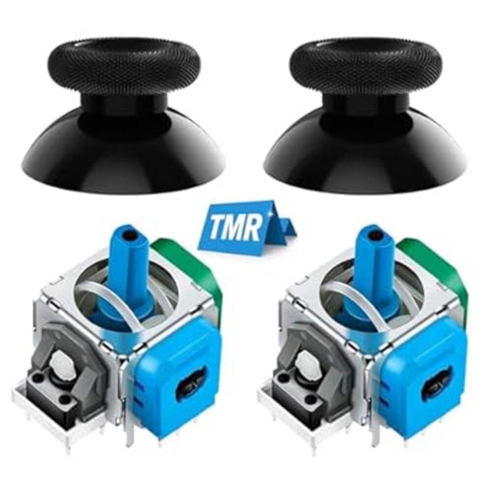 WeChip TMR Magnetic Joystick Replacement Kit for Xbox Series Controller,Anti-Drift Stick Repair Module with Thumbstick Caps, Soldering Required