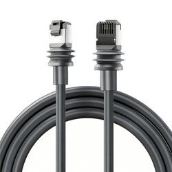 Dutevolns Starlink Cable Gen 3 Cable 6.5FT, Upgraded Waterproof Satellite Replacement Standard V3 Cord, for Starlink Rectangular Satellite Gen 3 Cable Extension Accessories, Gray