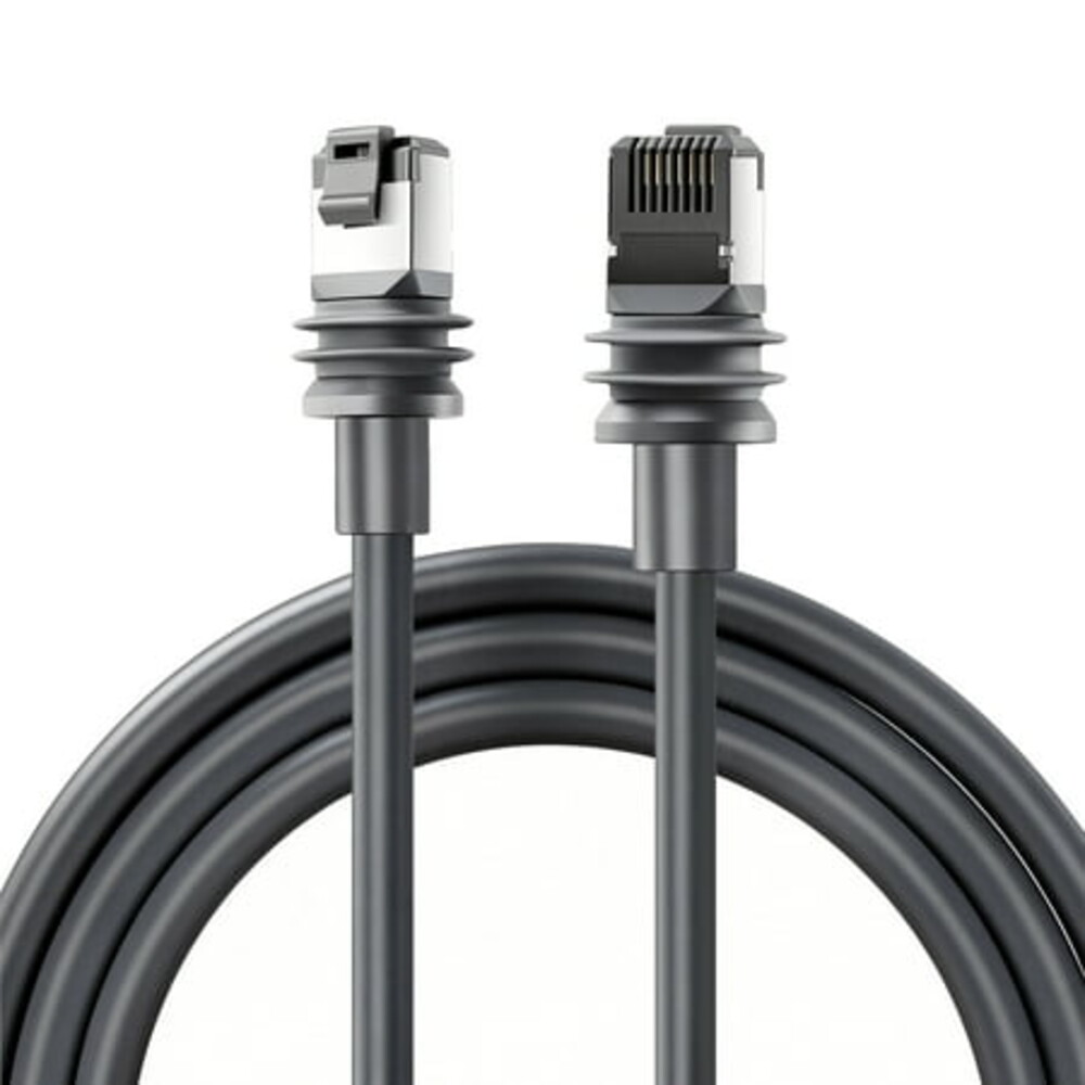 Dutevolns Starlink Cable Gen 3 Cable 6.5FT, Upgraded Waterproof Satellite Replacement Standard V3 Cord, for Starlink Rectangular Satellite Gen 3 Cable Extension Accessories, Gray