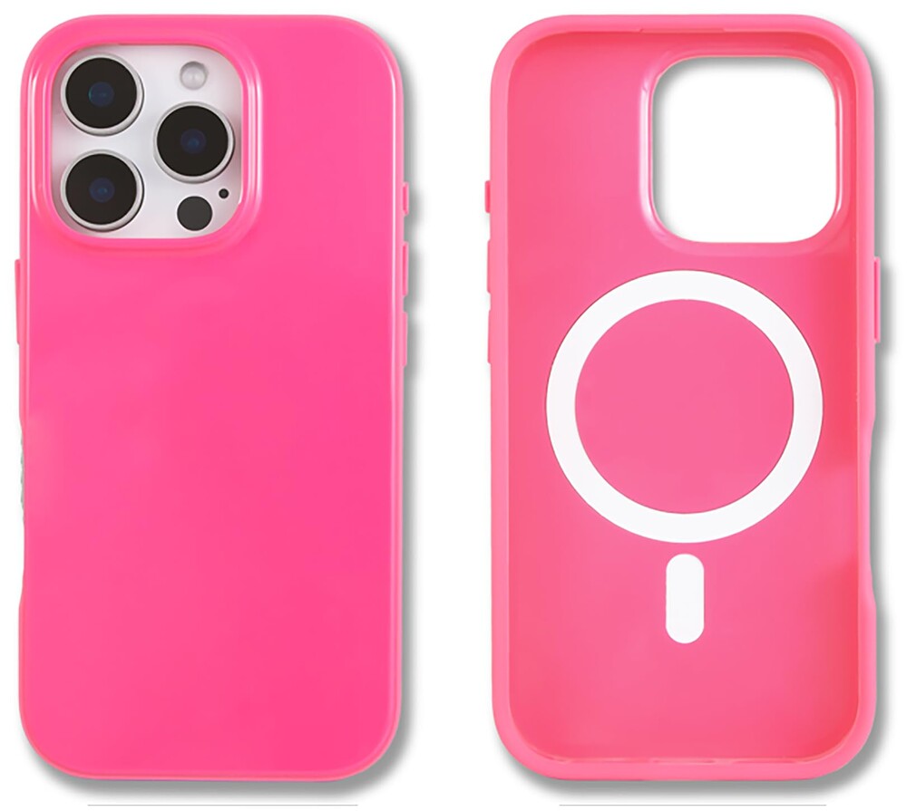 Sonix Case for iPhone 16 Pro | Compatible with MagSafe | 10ft Drop Tested | Gloss Hot Pink