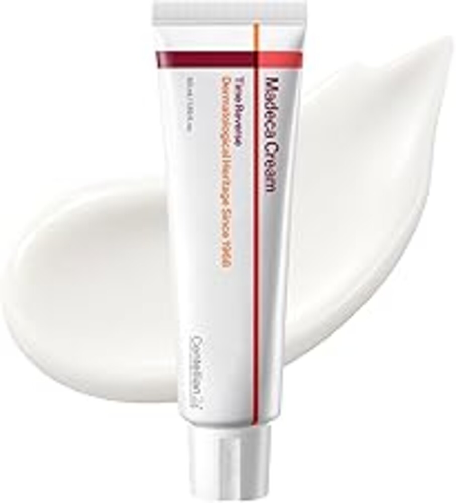 CENTELLIAN 24 Madeca Cream Time Reverse (1.69 fl oz) - TECA Centella Asiatica Glow Face Cream Moisturizer, Hydrating, Firming, Smoother Even-Looking Skin, Helps Improve Skin Elasticity,Korean Skincare
