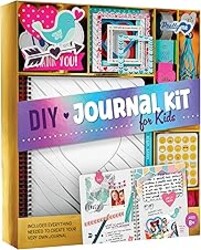 Pretty Me DIY Journal Kit for Girls - Gift for 8-14 Year Old Girl - Cool Birthday Gifts Ideas for Teens - Fun, Cute Art & Crafts Kits for Tween Teenage Kids- Scrapbook & Diary Supplies Toy Set
