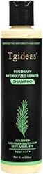 Tgideas Organic Rosemary Hair Growth Shampoo for Women and Men-Natural Thickening & Strengthening Shampoo with Hydrolyzed Keratin for Thinning Hair & Hair Loss 7.4 fl.oz