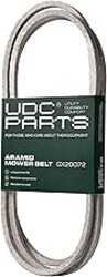 UDC Parts GX20072 John Deere 42 Inch Deck Belt Replace D110 L110 D105 E100 D130 S100 LA105 L100 D100 E130 L111 E110 E120 D125 125 LA135 LA110 S100 LA120 S120 LA125 UC32283 GY20570 Deck Belt / 104 inch