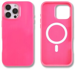 Sonix Case for iPhone 16 Pro Max | Compatible with MagSafe | 10ft Drop Tested | Gloss Hot Pink