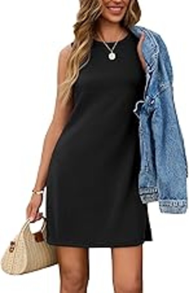 Sampeel Dresses for Women 2025 Casual Summer Sundresses Sleeveless Tank Dress Fashion Outfits