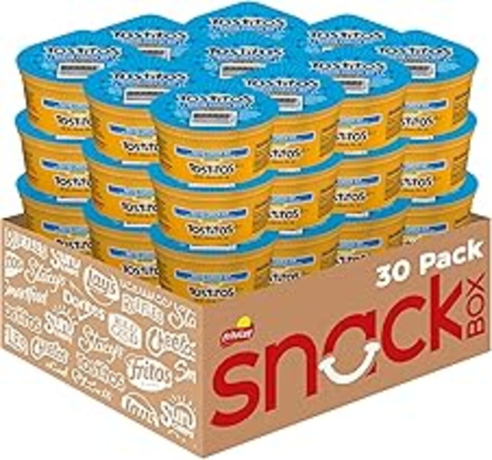 Tostitos Dips, Queso To Go Nacho Cheese Dip, Medium, 3.625 oz Cups (30 Pack)