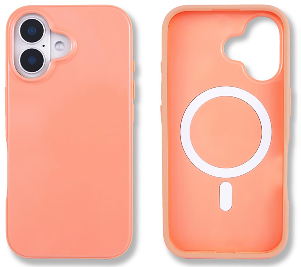 Sonix Case for iPhone 16 | Compatible with MagSafe | 10ft Drop Tested | Gloss Peach