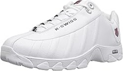 K-Swiss Men's ST329 CMF Sneaker, Wide Tennis Walking Shoes Leather Upper