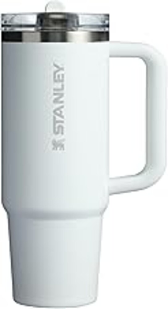STANLEY Quencher ProTour Flip Straw Tumbler with Leakproof Lid 30 oz | Built-In Straw and Handle | Cup Holder Compatible for Travel | Insulated Stainless Steel Cup | BPA-Free | Frost