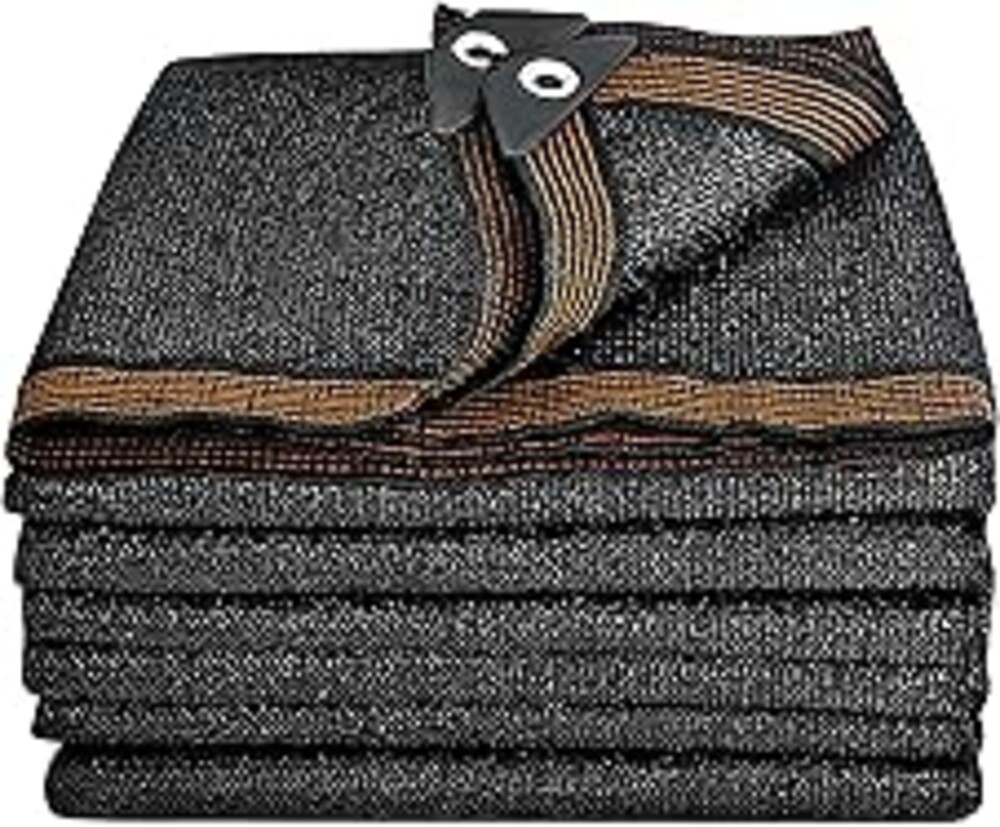 winemana 90% Shade Cloth, Dog Kennel Shade Cover, 20 x 30 FT Sturdy Durable Sunblock Shade Mesh Tarp with Grommets for Patio Plants Greenhouse Chicken Coop Porch