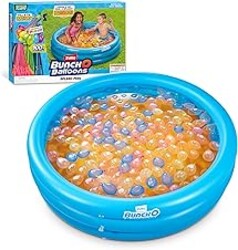 Original Bunch O Balloons Splash Pool with Tropical Party 100+ Rapid-Filling Self Sealing Water Balloons by ZURU, Water Balloon for Family, Kids, Teens and Adults, Summer and Outdoor Toy